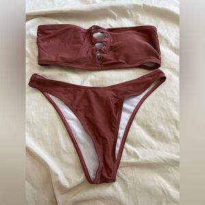 Zaful Terracotta Bikini set